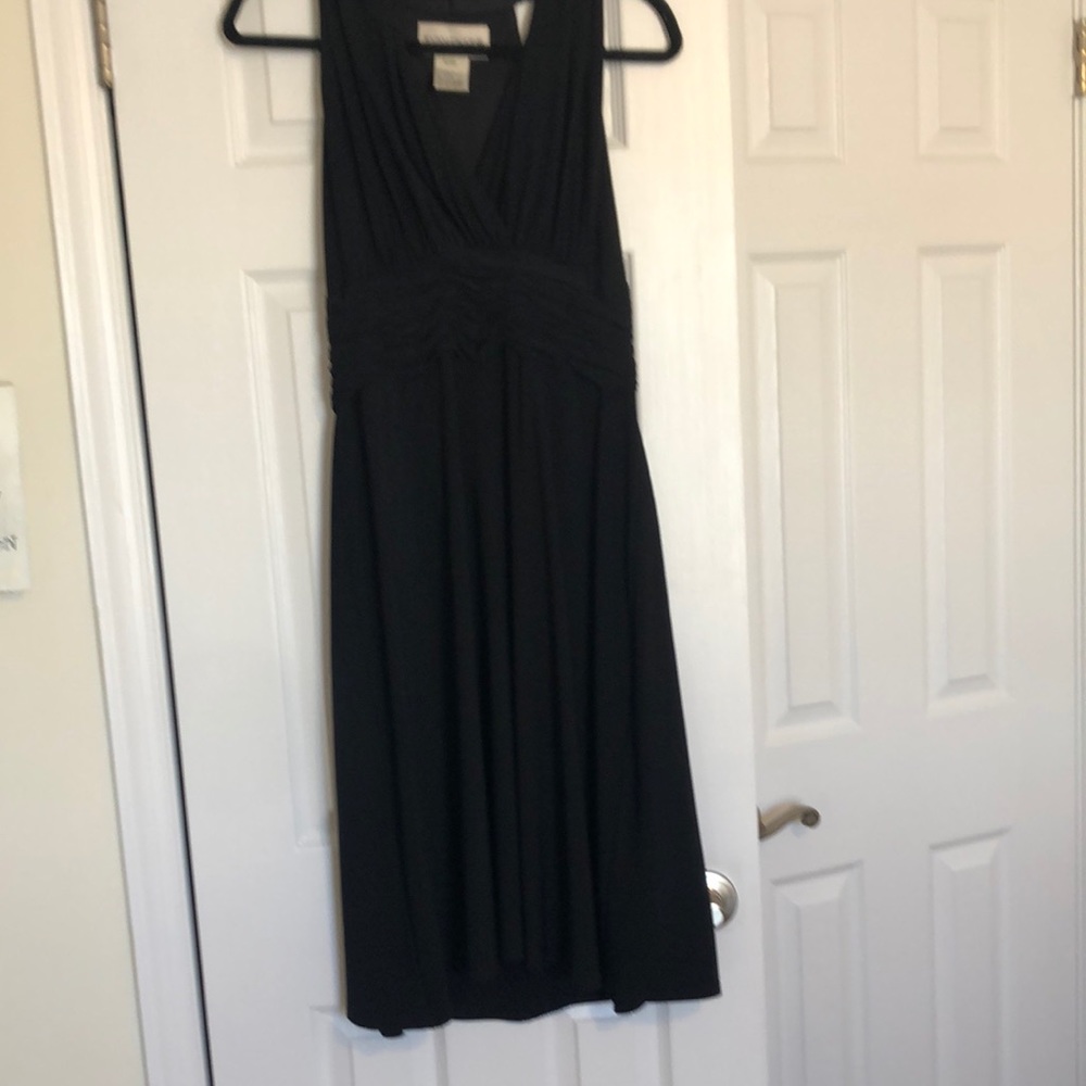 Black cocktail dress